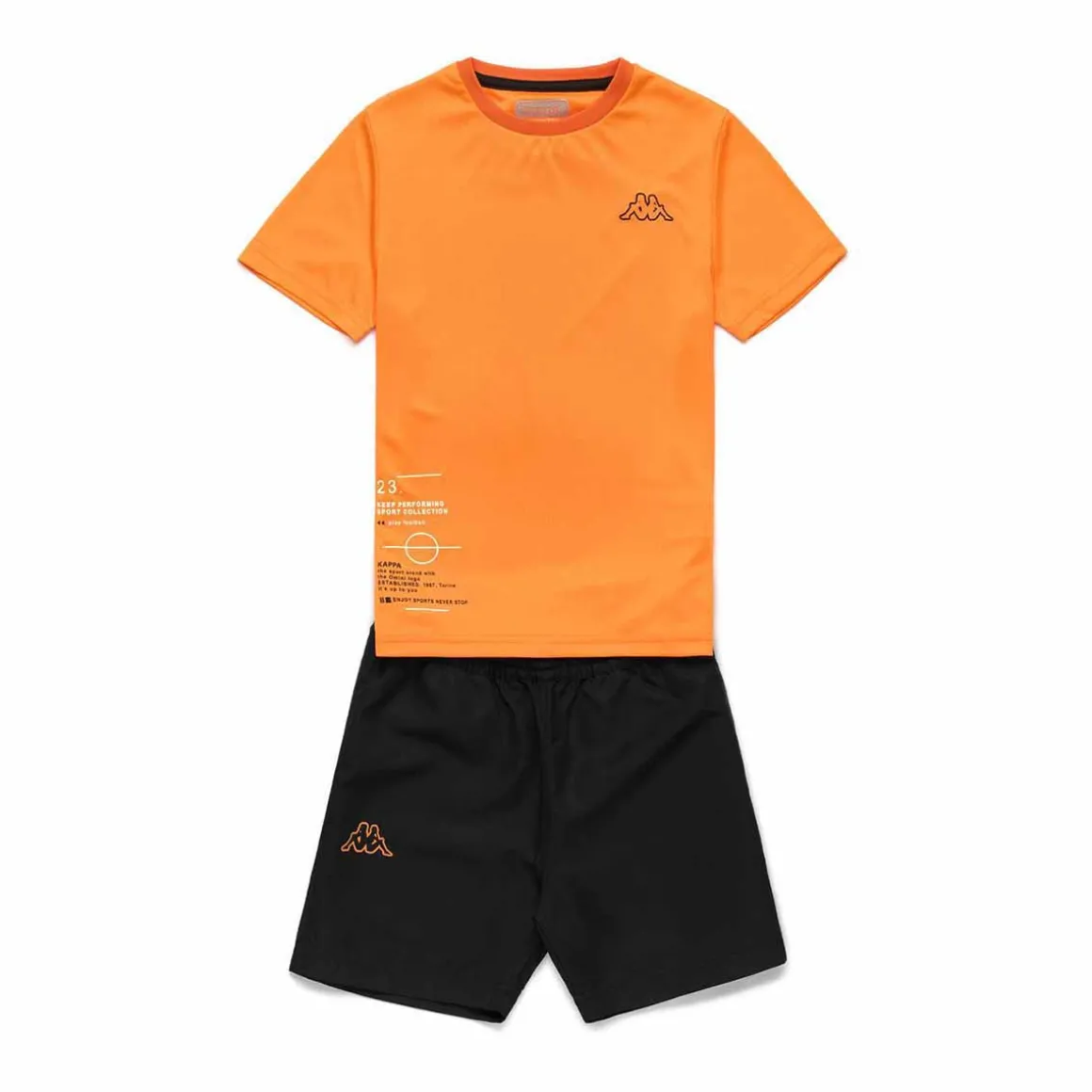 Ensemble Enfant Brozolo Sportswear Orange