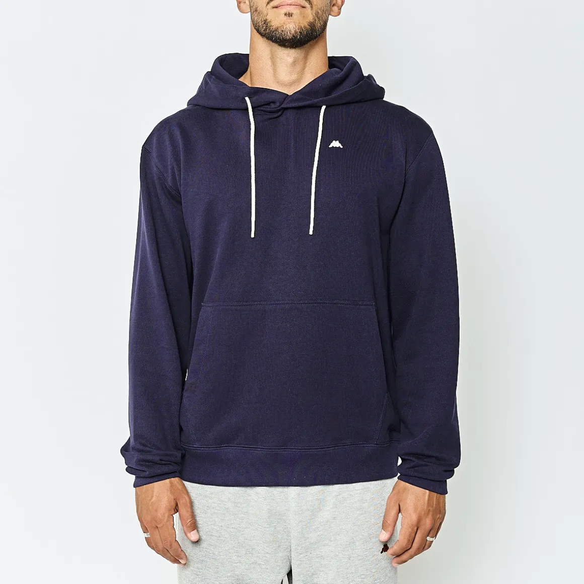 Hoodie A Capuche Gramys Robe Di Kappa Bleu Unisexe