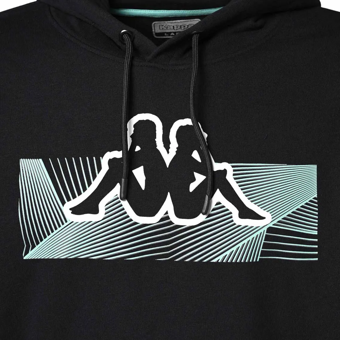 Hoodie Homme Eldyn Sportswear Noir