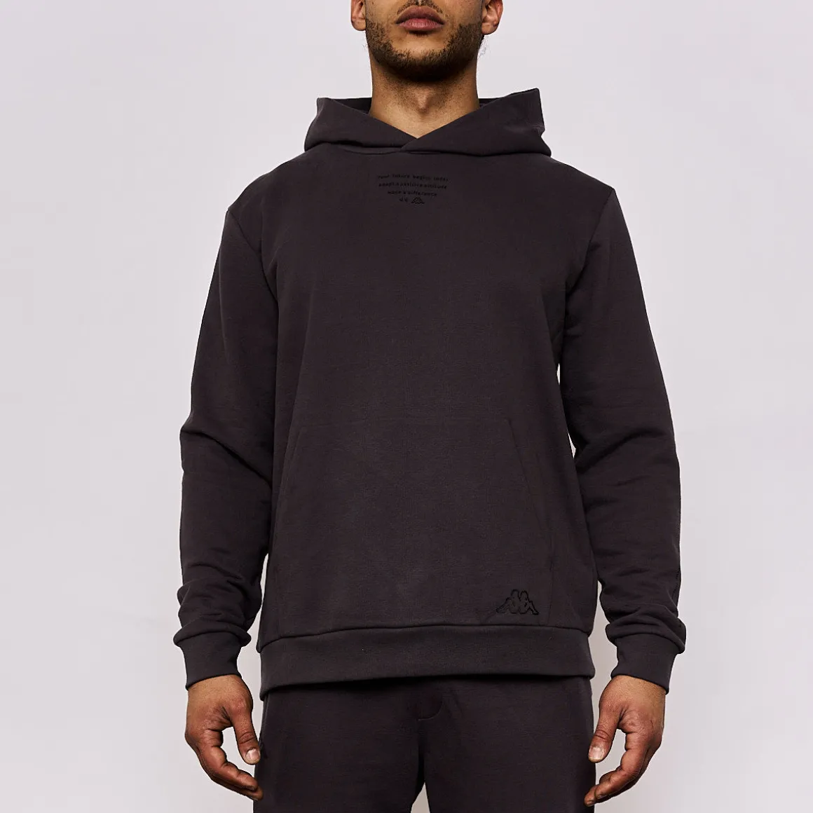 Hoodie Homme Faetano Sportswear Gris