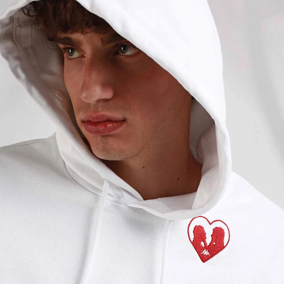 Hoodie Homme Lorens Authentic Blanc