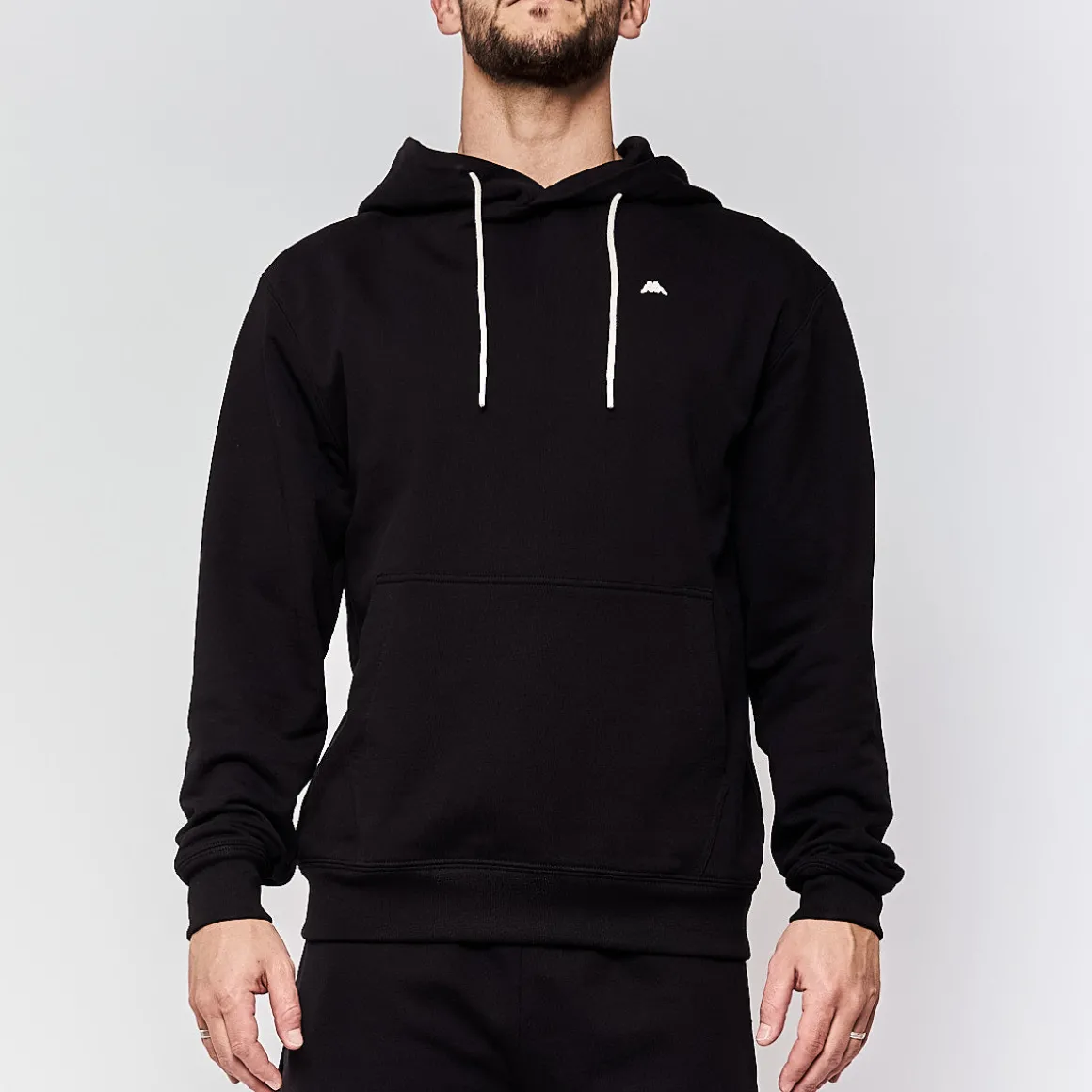 Hoodie Unisexe Gramys Robe Di Kappa Noir
