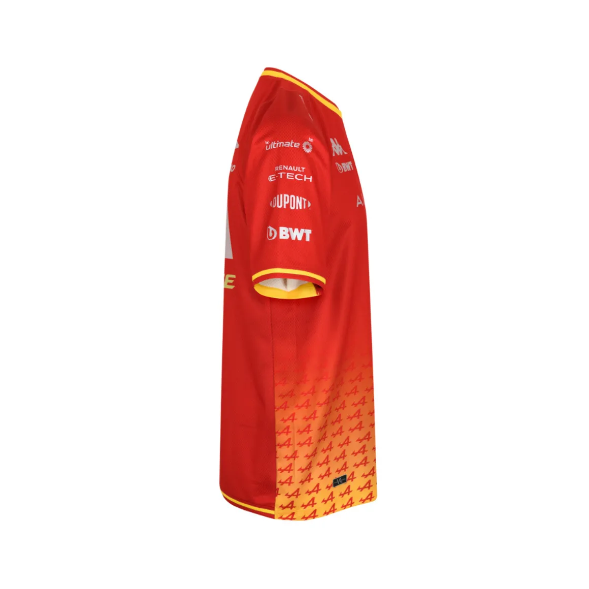 Maillot Kombat Alonso Alpine F1 Rouge Homme