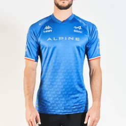 Maillot Kombat Alonso Pro Bwt Alpine F1 Team Bleu Homme