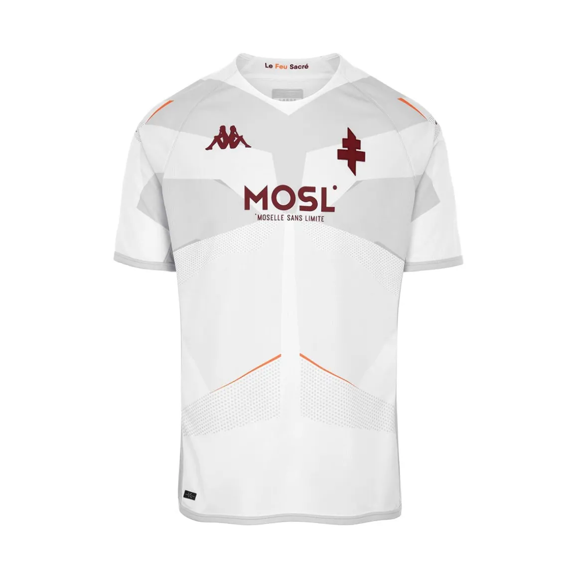 Maillot Kombat Away Fc Metz 22/23 Blanc Enfant