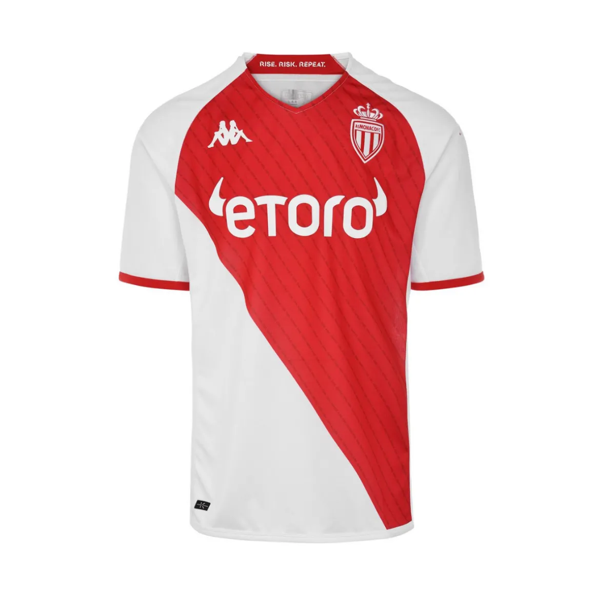 Maillot Kombat Home As Monaco 22/23 Blanc Homme