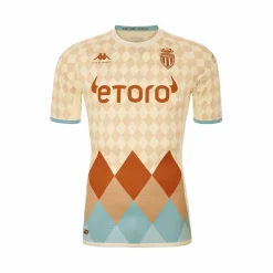 Maillot Kombat Pro Drole De Monsieur X Kappa X As Monaco Homme Beige