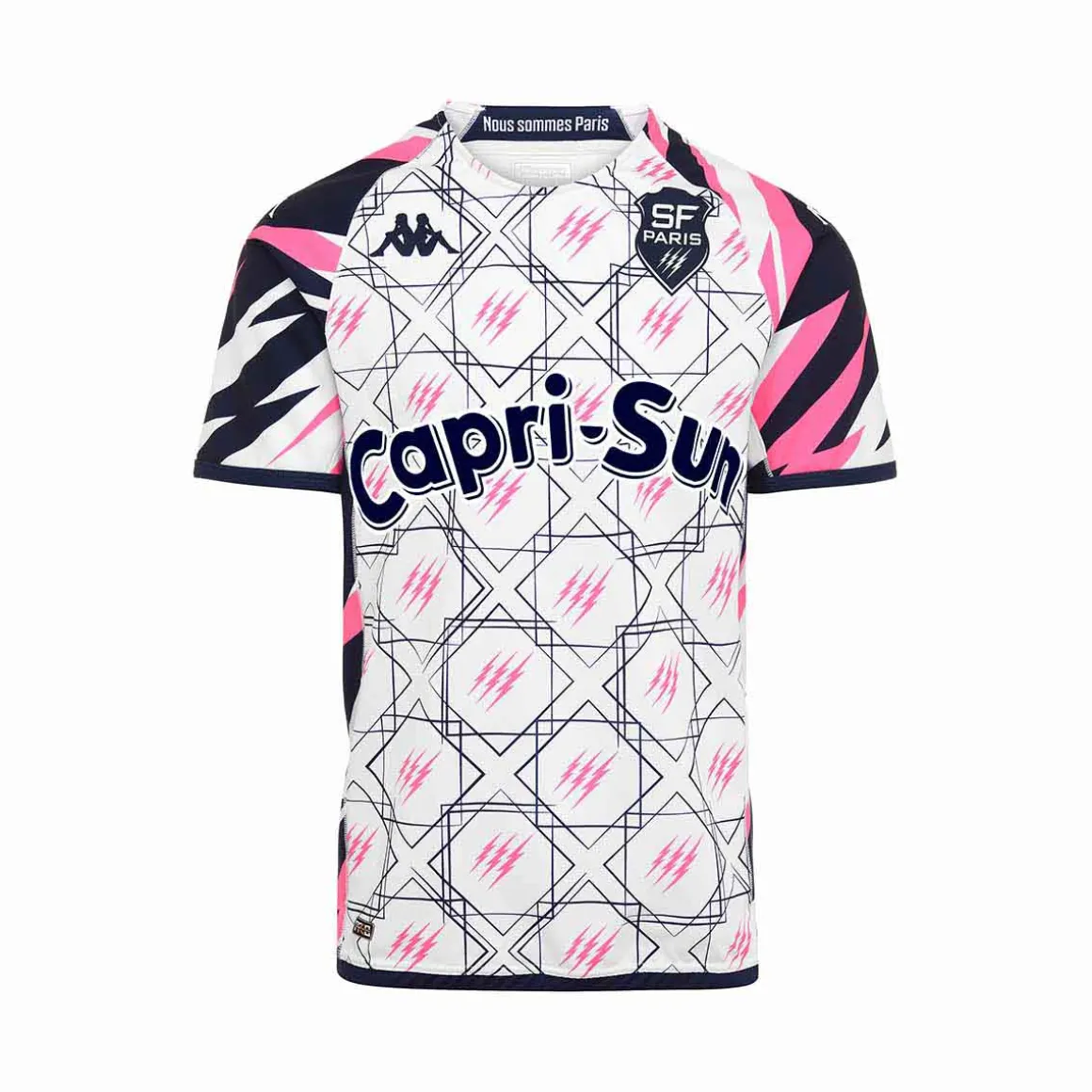 Maillot Kombat Third Stade Francais Paris 22/23 Blanc Enfant