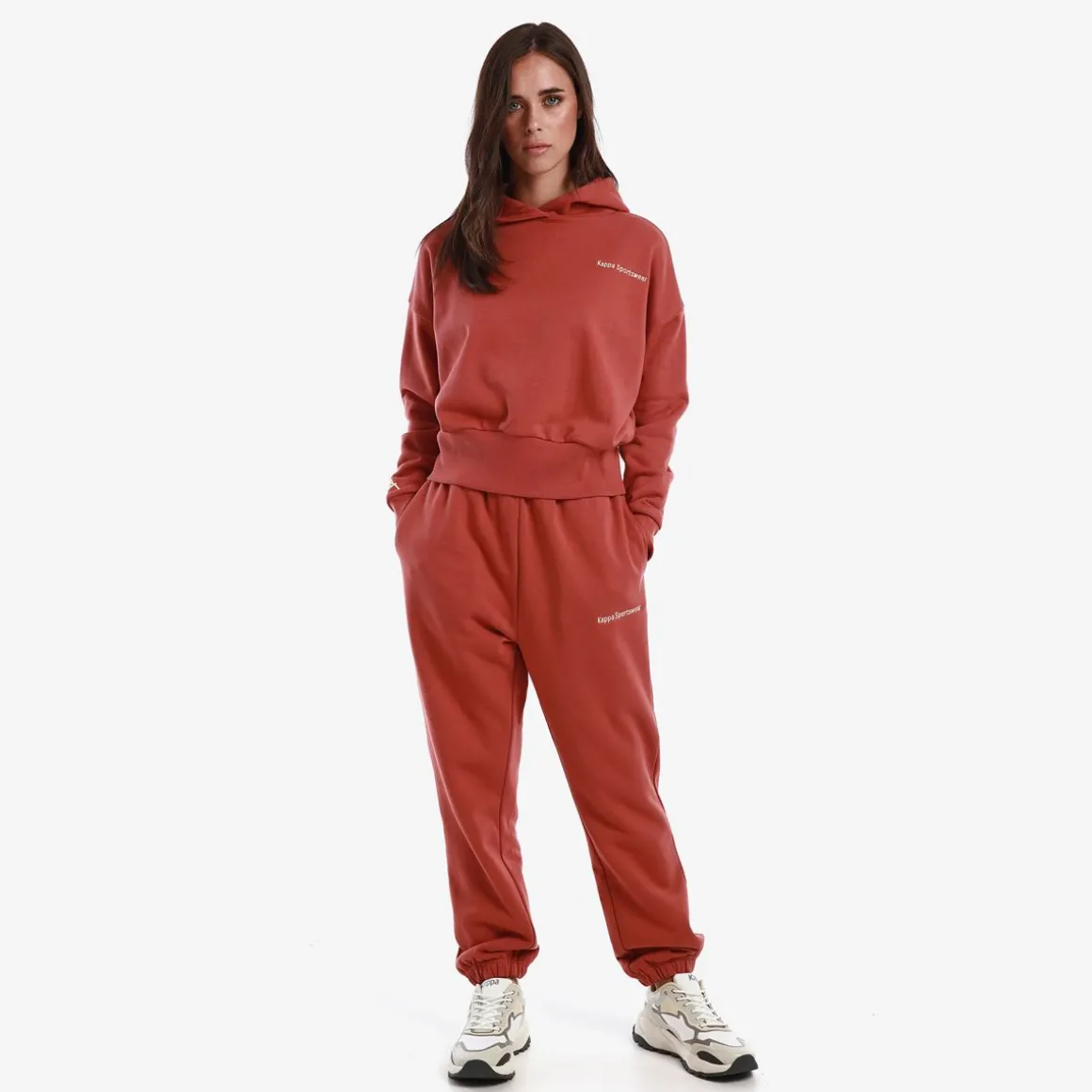 Pantalon Femme Veghy Authentic Marron