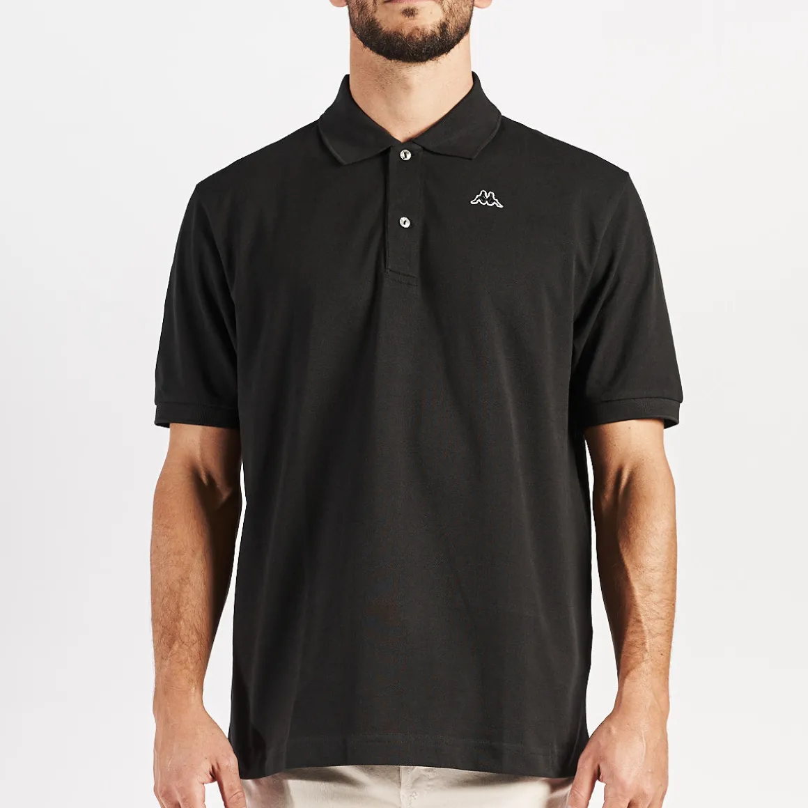 Polo Aarau Robe Di Kappa Noir Homme