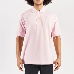 Polo Aarau Robe Di Kappa Rose Homme