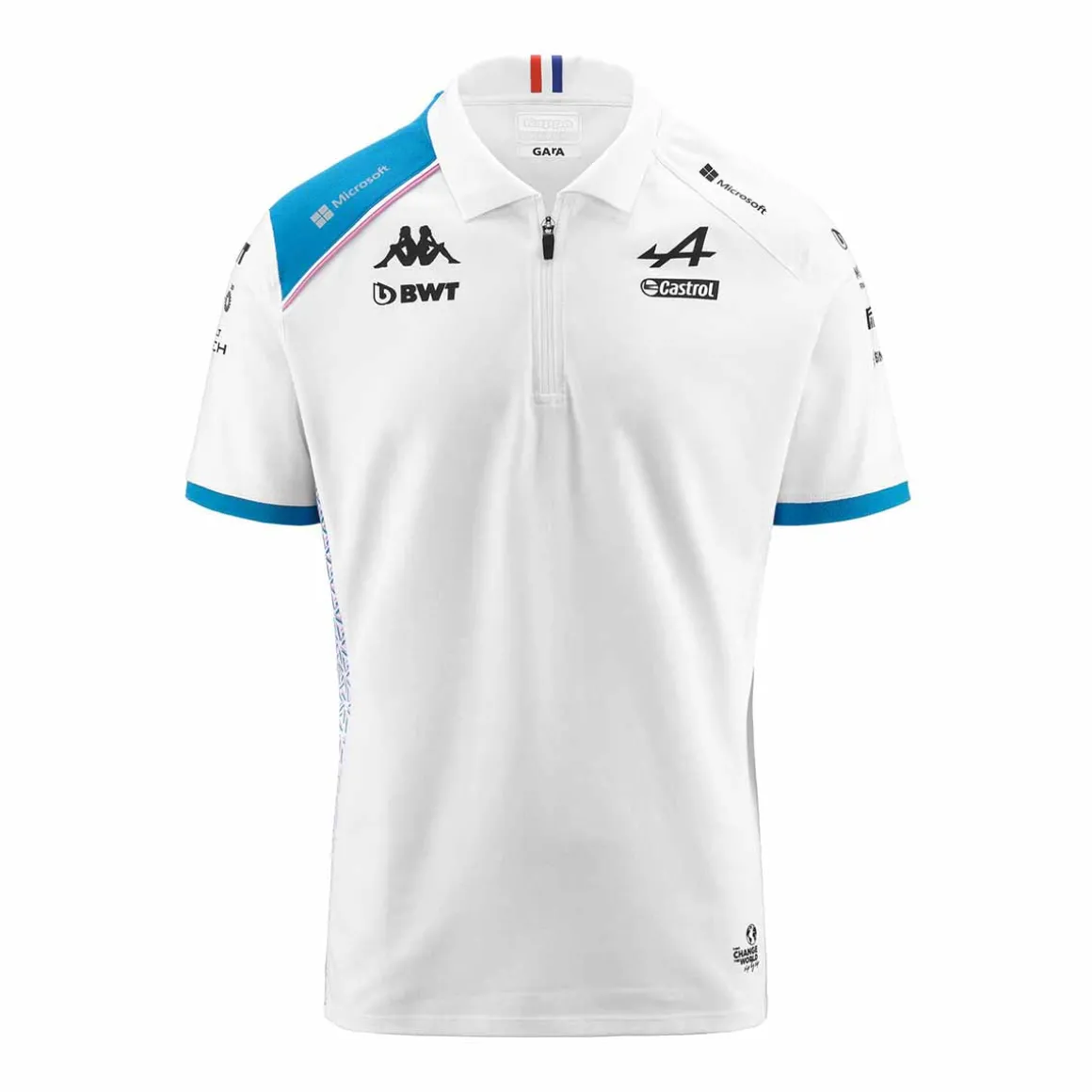 Polo Acrem Bwt Alpine F1 Team 2023 Enfant Blanc