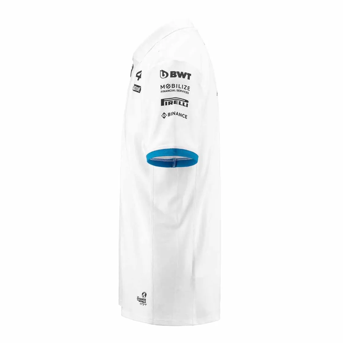 Polo Acrem Bwt Alpine F1 Team 2023 Enfant Blanc