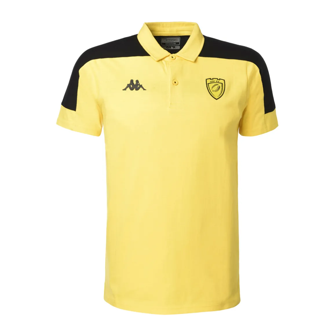 Polo Balla Us Carcassonne Jaune Enfant