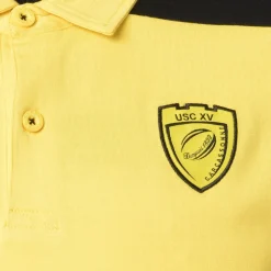 Polo Balla Us Carcassonne Jaune Enfant
