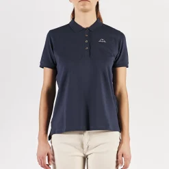 Polo Carly Robe Di Kappa Bleu Femme