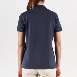 Polo Carly Robe Di Kappa Bleu Femme