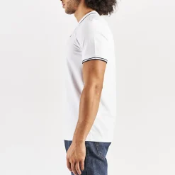 Polo Ezio Blanc Homme