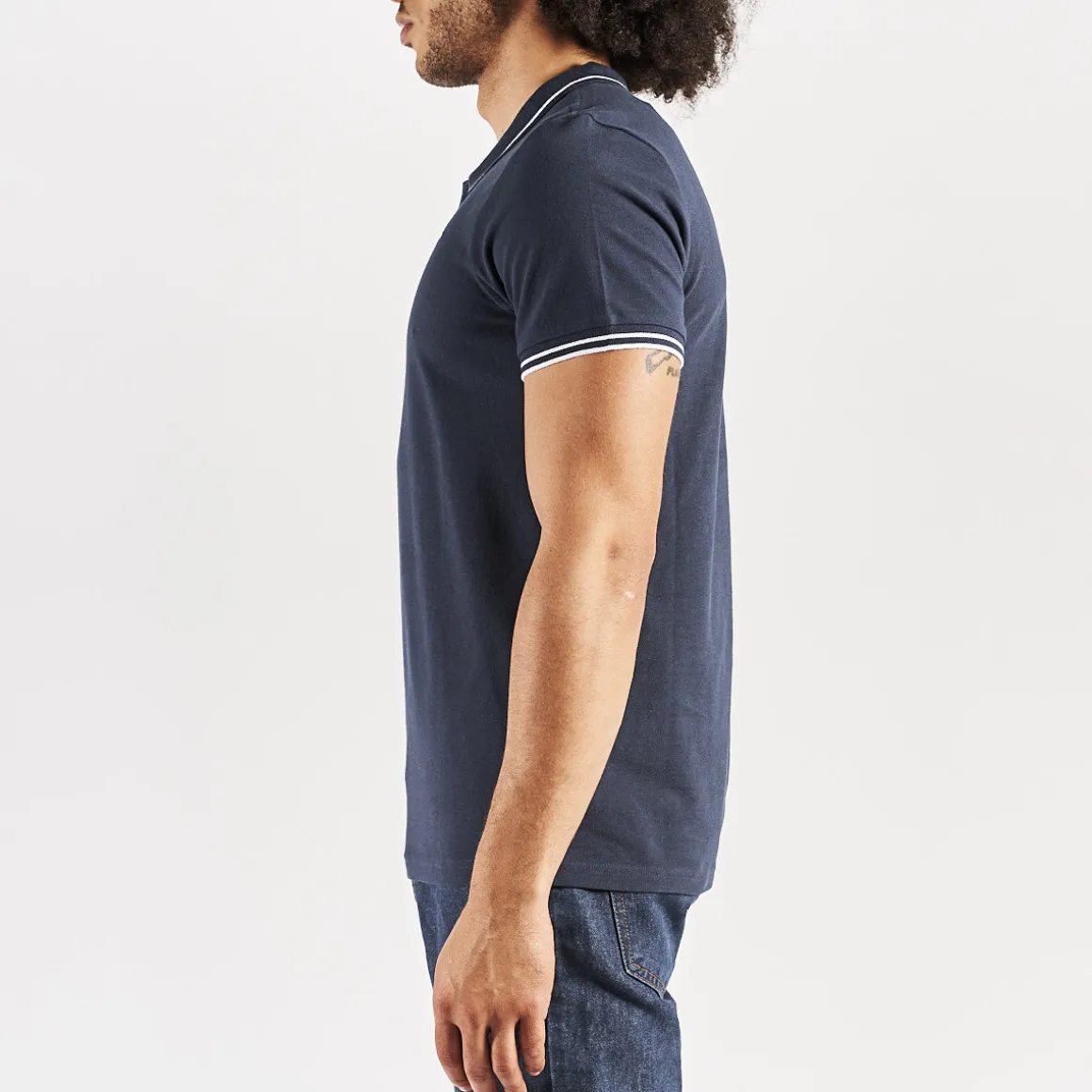 Polo Ezio Bleu Homme