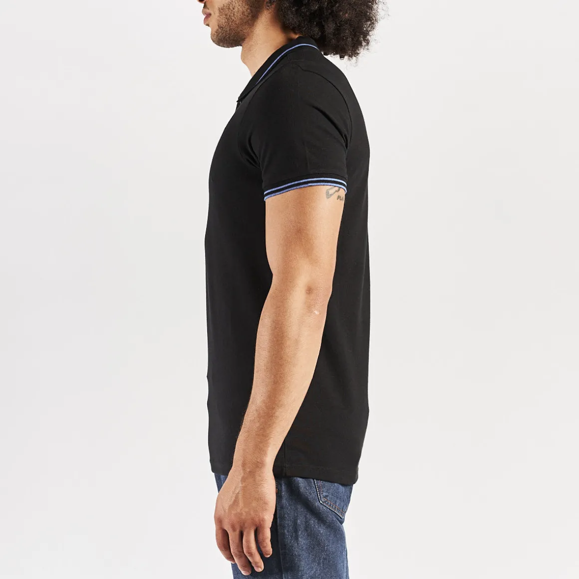 Polo Ezio Noir Homme