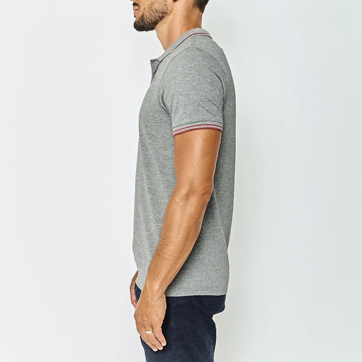 Polo Homme Ezio Gris