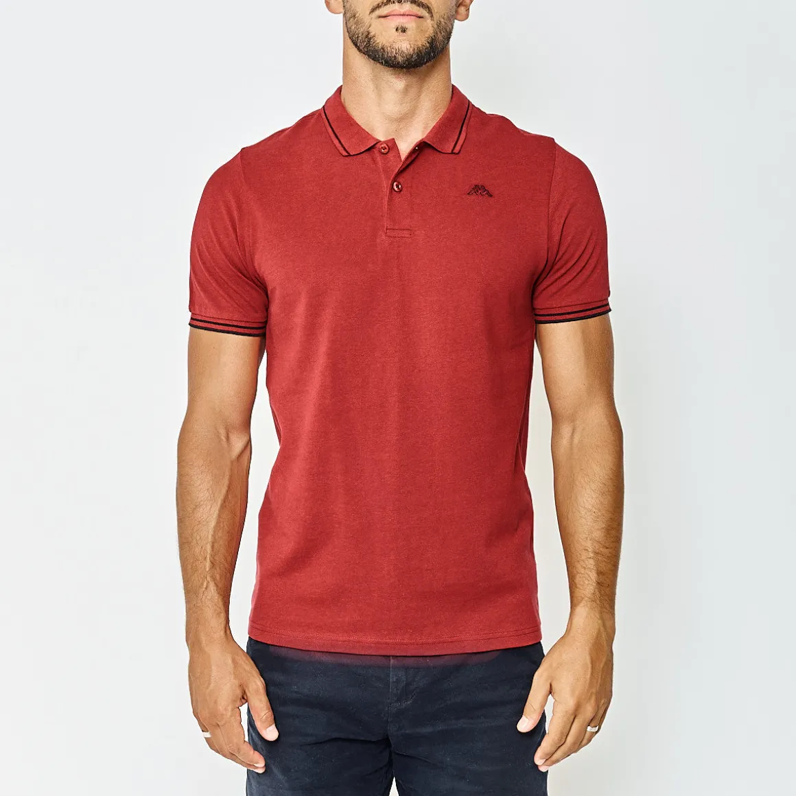 Polo Homme Ezio Rouge
