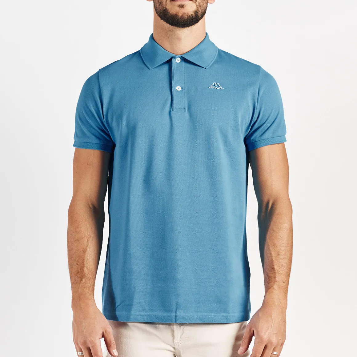 Polo William Robe Di Kappa Bleu Homme