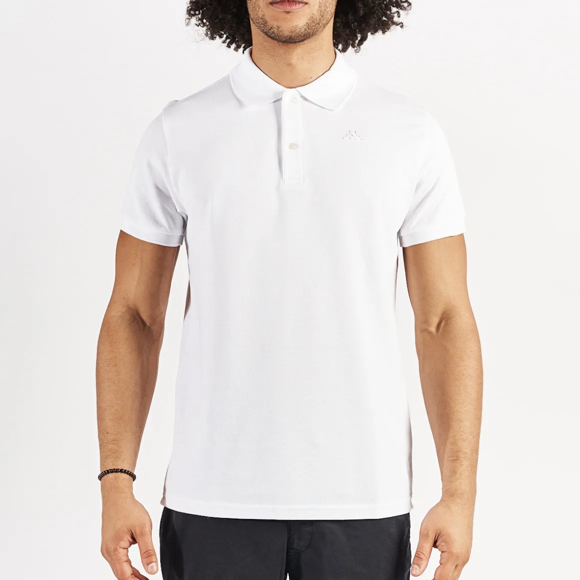 Polo William Robe Di Kappa Blanc Homme