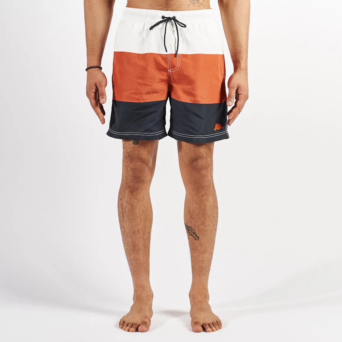 Short De Bain Cusco Robe Di Kappa Orange Homme