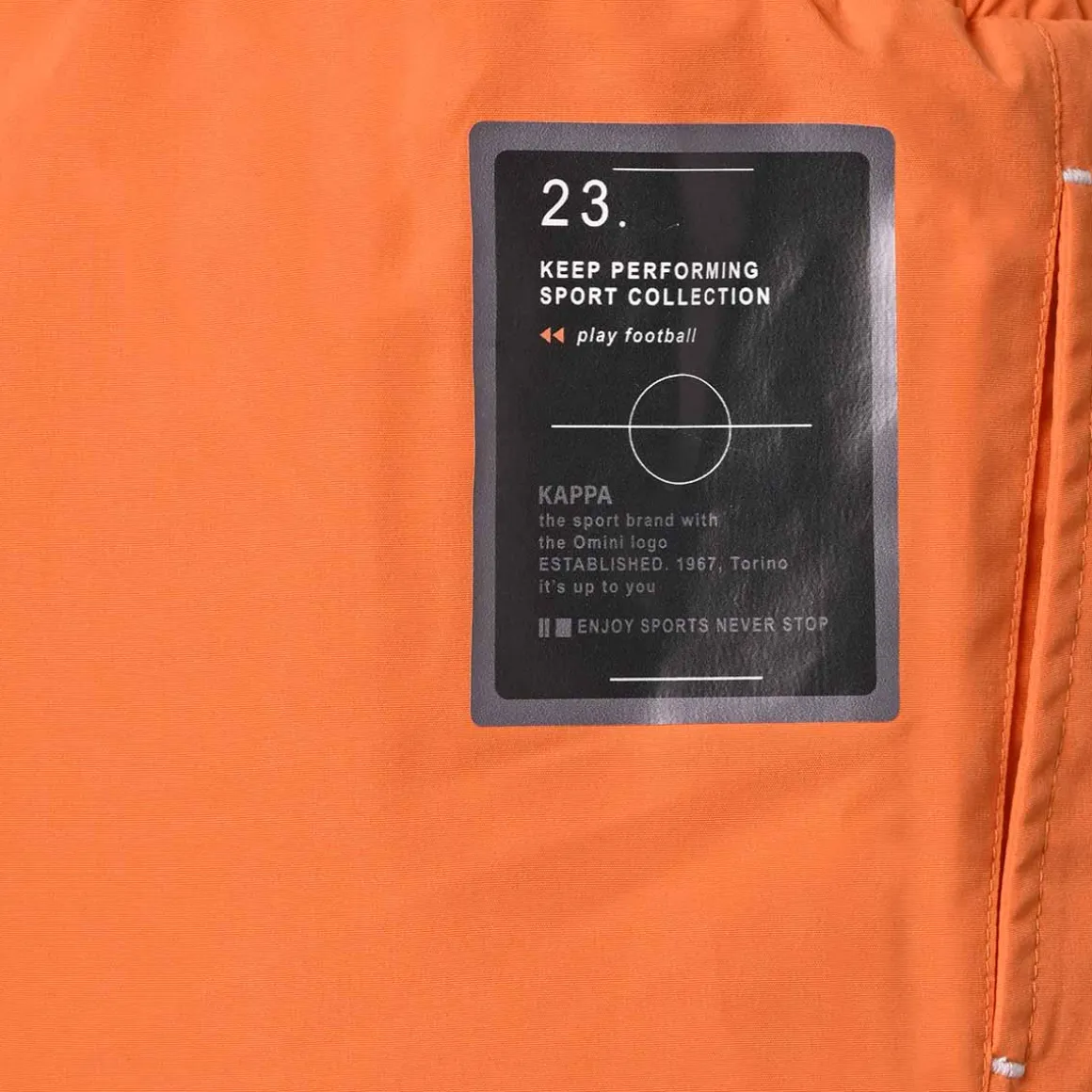 Short Enfant Bussolin Sportswear Orange