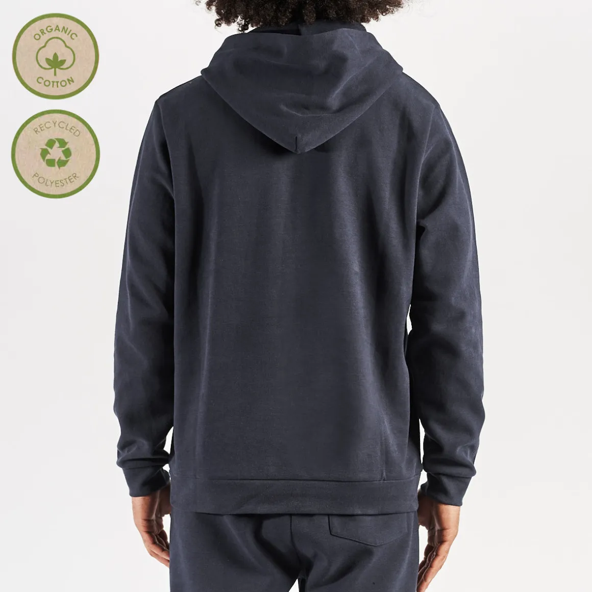 Sweat-Shirt A Capuche Edwyn Bleu Homme