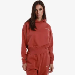 Sweat-Shirt A Capuche Femme Vicky Authentic Marron