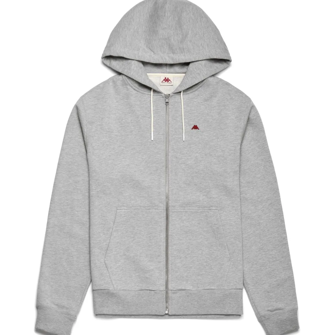 Sweat-Shirt A Capuche Homme Portos Robe Di Kappa Gris