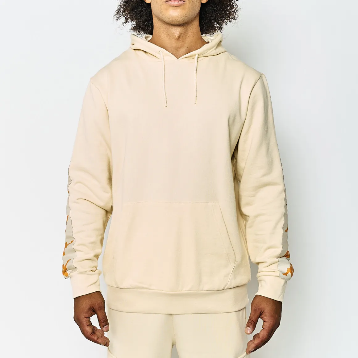 Sweat-Shirt A Capuche Homme Lirt Authentic Beige