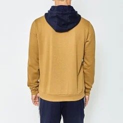 Sweat-Shirt A Capuche Homme Imagin Marron