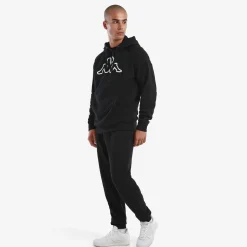 Sweat-Shirt A Capuche Homme Zaiver Noir