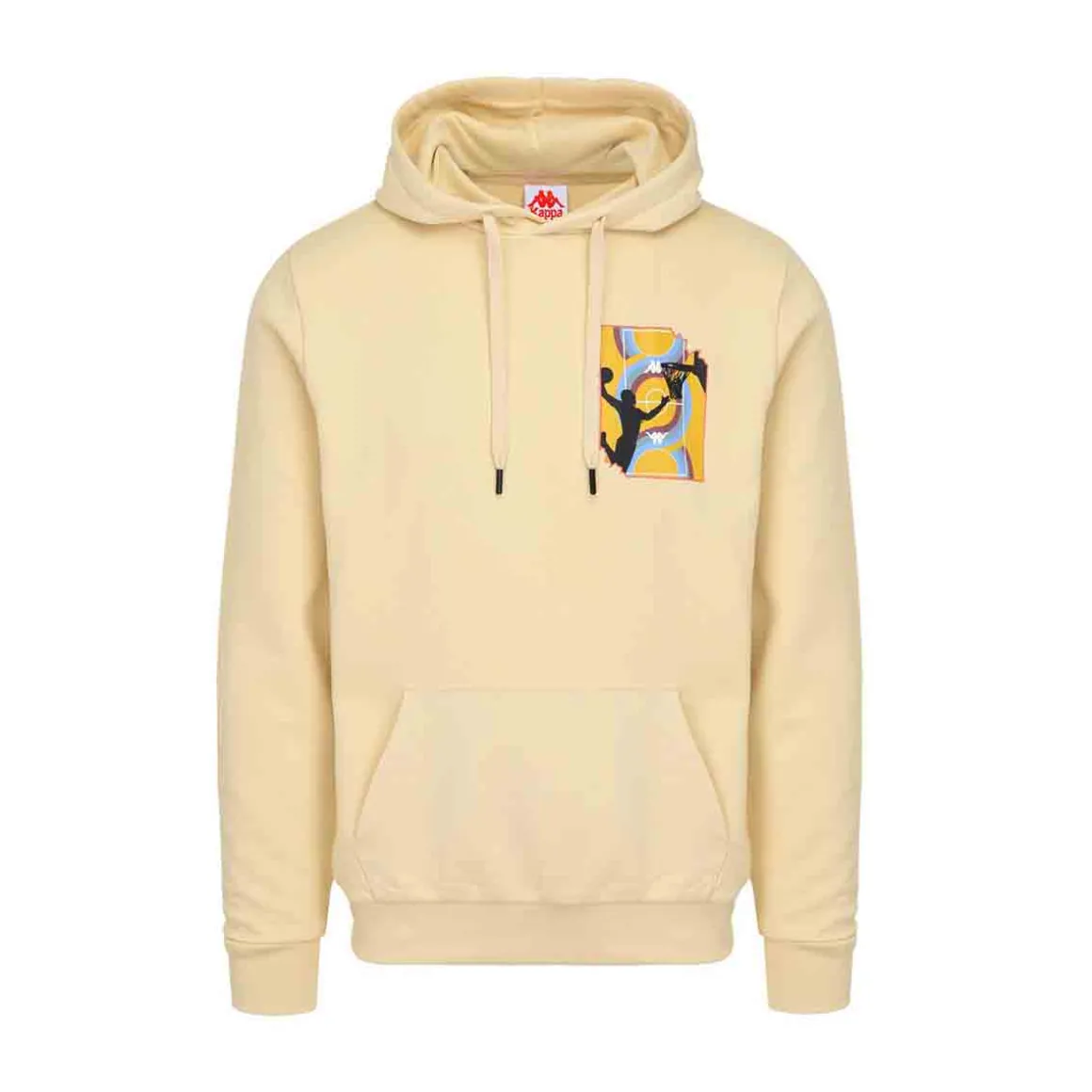 Sweat-Shirt A Capuche Homme Vincent Authentic Beige