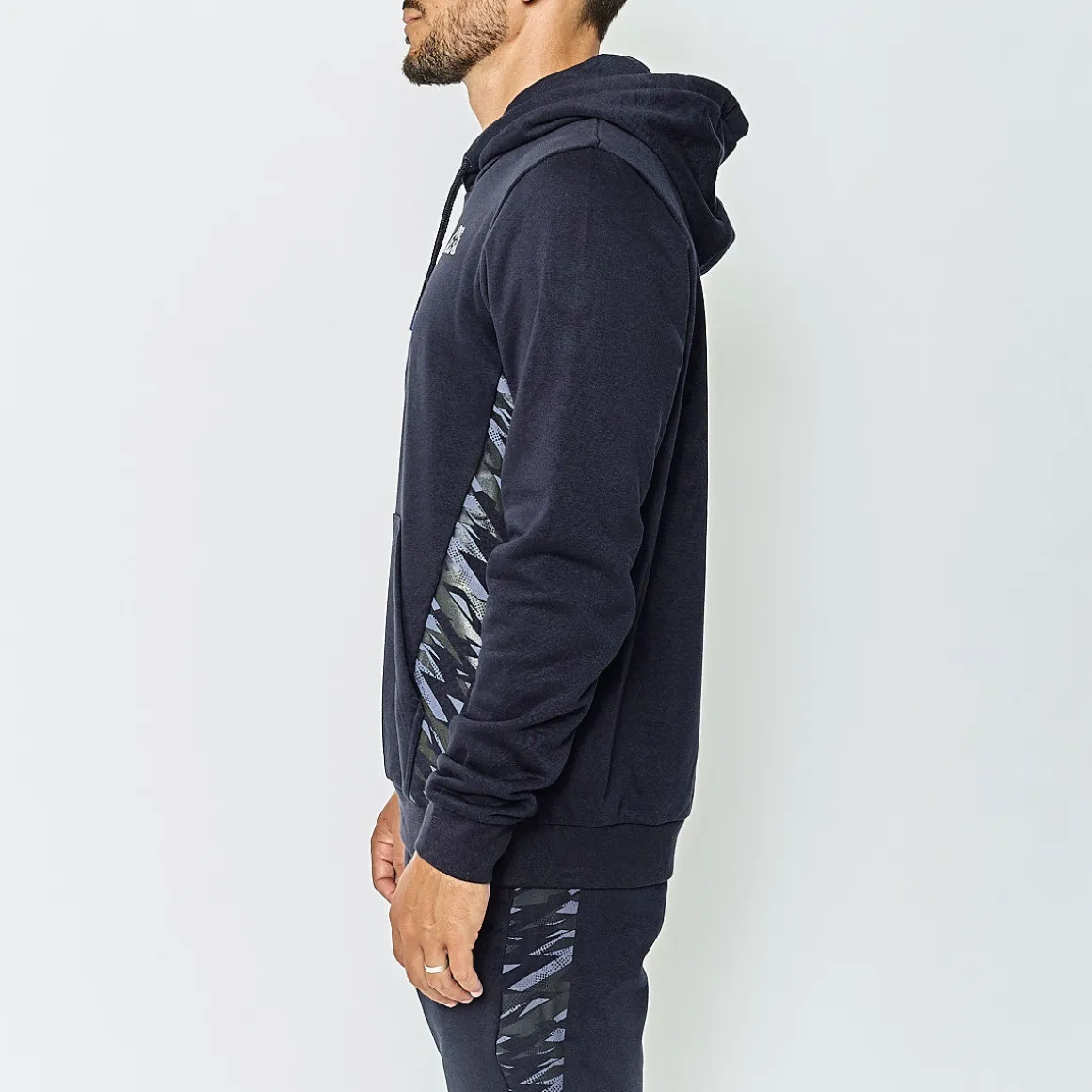 Sweat-Shirt A Capuche Homme Cheldy Bleu