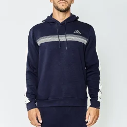Sweat-Shirt A Capuche Homme Imagin Bleu