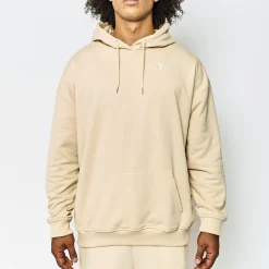 Sweat-Shirt A Capuche Unisexe Tallyx Authentic Beige