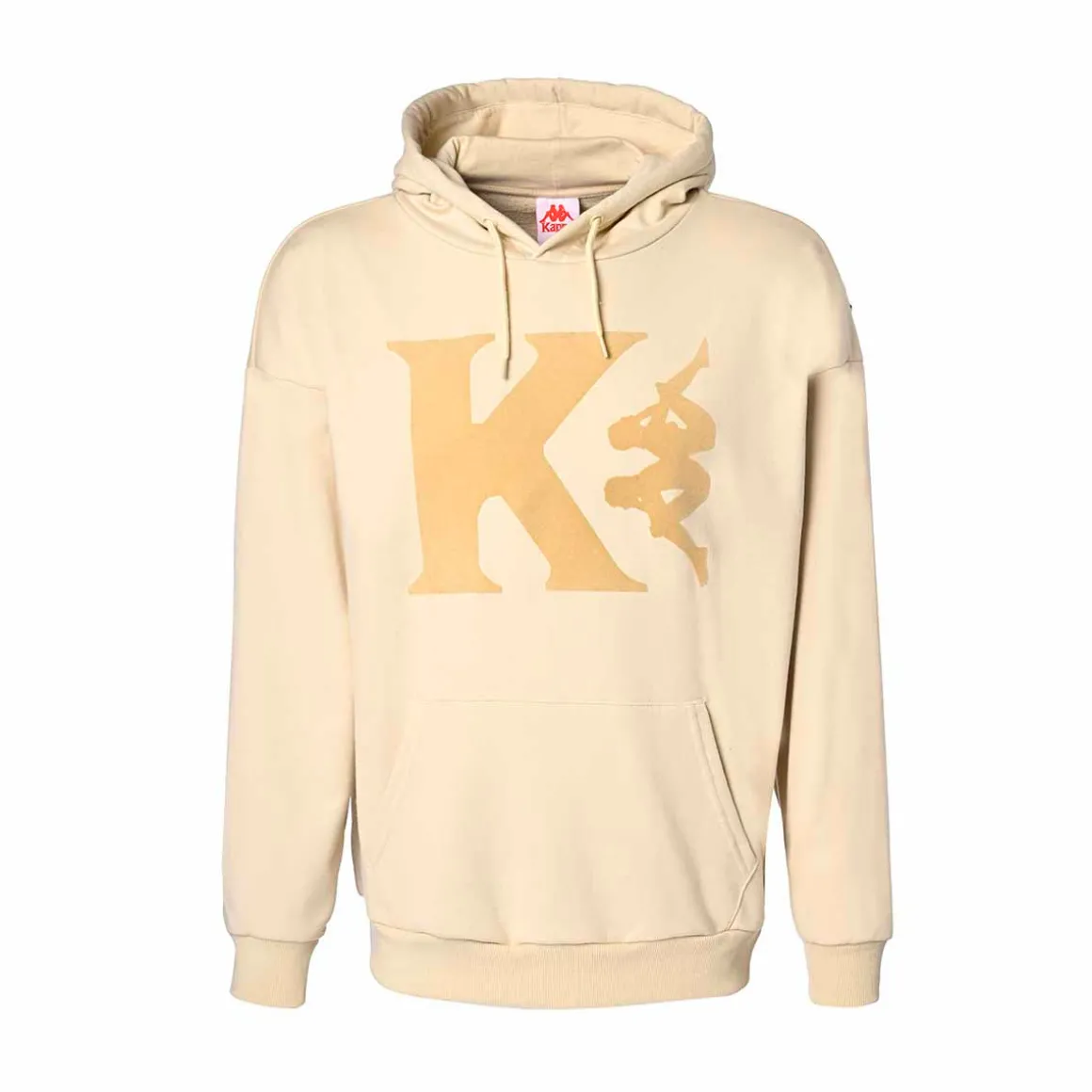 Sweat-Shirt A Capuche Unisexe Vaste Authentic Beige