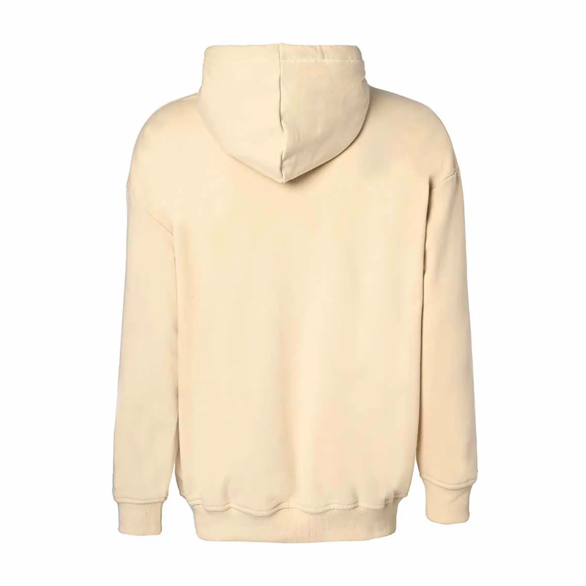 Sweat-Shirt A Capuche Unisexe Vaste Authentic Beige