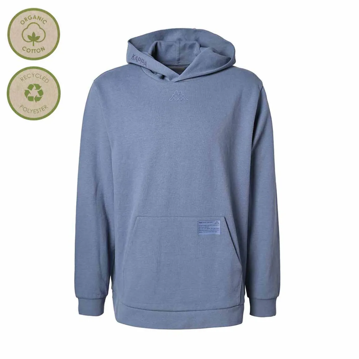 Sweat-Shirt A Capuche Unisexe Edwyn Life Bleu