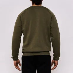 Sweatshirt Homme Caimali Sportswear Vert