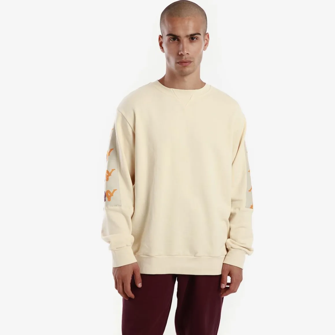 Sweat-Shirt Homme Eniko Authentic Beige