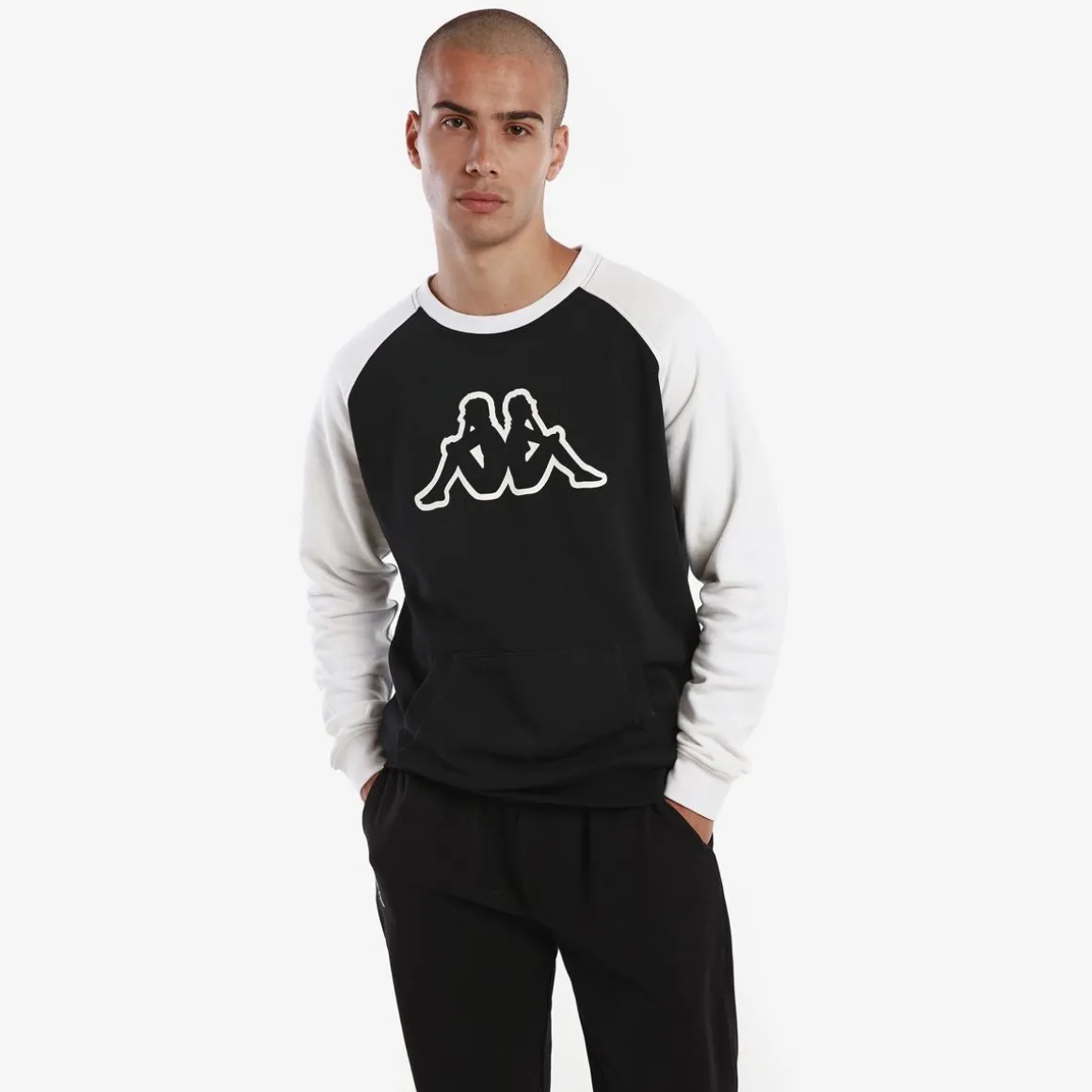 Sweatshirt Homme Logo Zaimali Noir