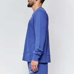 Sweatshirt Homme Snipu Authentic Bleu
