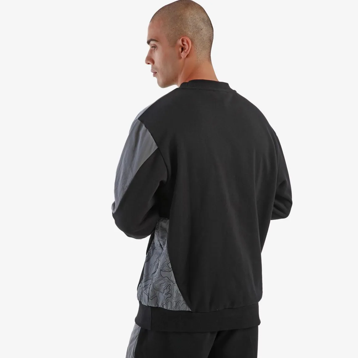 Sweatshirt Homme Velfend Authentic Noir