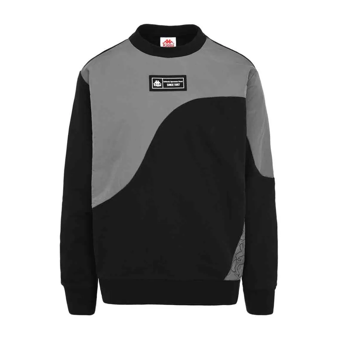 Sweatshirt Homme Velfend Authentic Noir