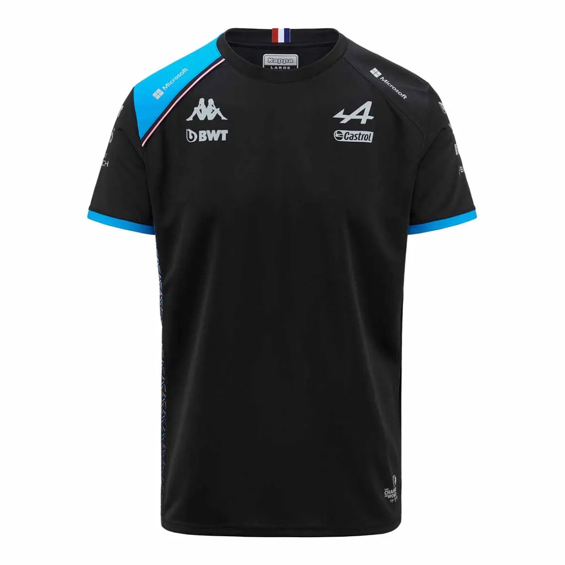 T-Shirt Abolim Bwt Alpine F1 Team 2023 Enfant Noir